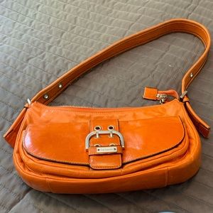 Vintage Guy Laroche Soft Leather Orange Purse